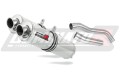 Auspuff Schalldämpfer DOMINATOR rund passend für Kawasaki Z1000 2007  2009 3
