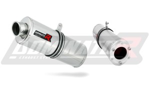 Kawasaki ZRX 1100 Exhaust Silencer Muffler OV + dB killer medium