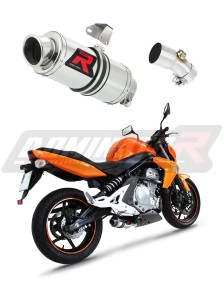 Kawasaki ER - 6 N / F 650 2009 - 2011 Exhaust Silencer Muffler GP1 + dB killer medium