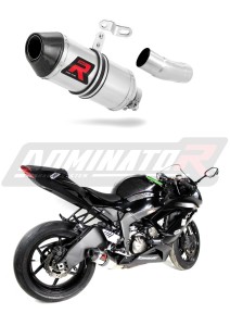 Kawasaki ZX6R 636 2009 - 2024 Low Level Schalldämpfer Auspuff HP3 + dB killer medium
