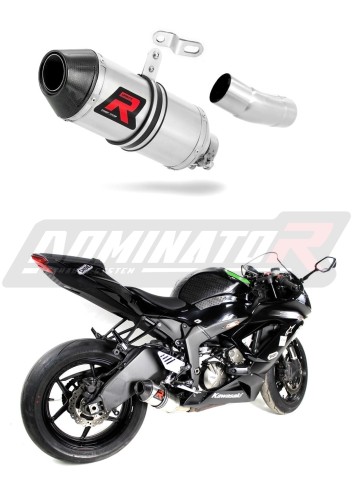 exhaust muffler DOMINATOR HP3 fits to Kawasaki ZX6R 636 2009  2024 7