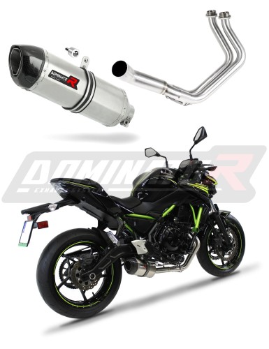 komplette Auspuffanlage mit Schalldämpfer DOMINATOR Full System HP1 passend für Z650 2017  2023 7