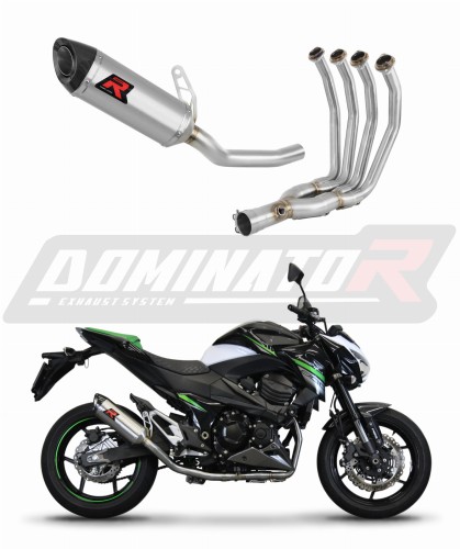 komplette Auspuffanlage mit Schalldämpfer DOMINATOR Full System HP8 passend für Kawasaki Z800 2013  2016 7
