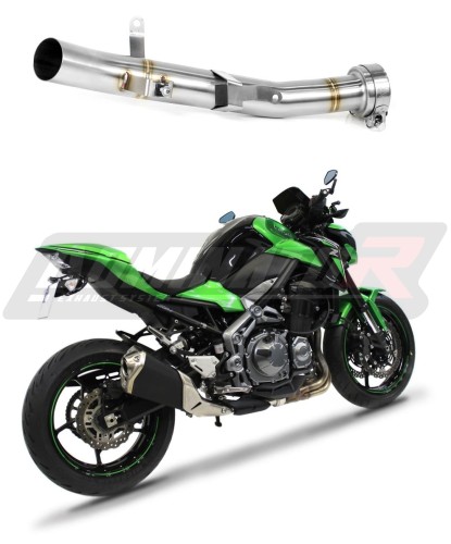 decat mid muffler DOMINATOR Mid Pipe fits to Z900 2017  2019 9
