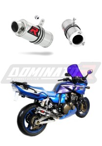 Kawasaki ZRX 1200 S 2001 - 2007 Schalldämpfer Auspuff GP1 + dB killer medium