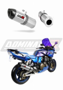Kawasaki ZRX 1200 S 2001 - 2007 Exhaust Silencer Muffler HP1 + dB killer medium