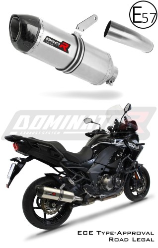 Auspuff Schalldämpfer DOMINATOR homologiert HP1 passend für VERSYS 1000 2019  2024 8