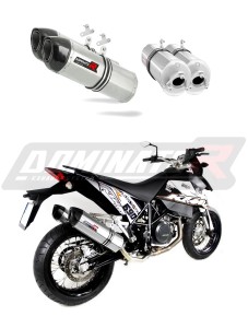 KTM 950 SM Supermoto R 2006 - 2008 Schalldämpfer Auspuff HP1 + dB killer medium