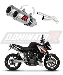 KTM 990 SUPER Duke 2005 - 2013 Exhaust Silencer Muffler GP + dB killer medium