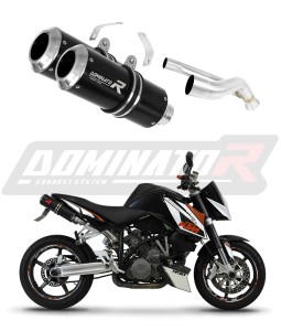KTM 990 SUPER Duke 2005 - 2013 Exhaust Silencer Muffler GP BLACK + dB killer medium