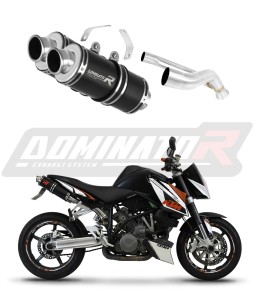 KTM 990 SUPER Duke 2005 - 2013 Schalldämpfer Auspuff GP1 BLACK + dB killer medium