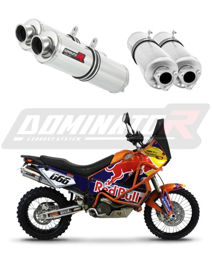 Auspuff Schalldämpfer DOMINATOR rund passend für KTM 950 Adventure  6