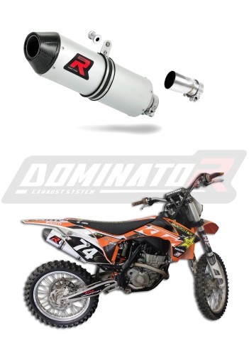 exhaust muffler DOMINATOR MX2 fits to KTM SX F 250 SXF 250 2011  2012 5