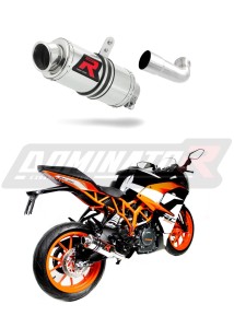 KTM RC 390 2017 - 2020 Schalldämpfer Auspuff GP1 + dB killer medium
