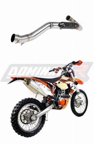 EXC 450 Exhaust Header Head pipe Linkpipe Downpipe Kolano 2012 - 2016 DOMINATOR  x