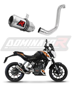 KTM 125 Duke 2012 - 2016 Schalldämpfer Auspuff GP + dB killer medium