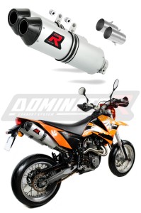 KTM 660 SMC 2005 - 2006 Schalldämpfer Auspuff MX2 + dB killer medium