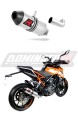 250 DUKE EXHAUST KTM Muffler Auspuff Sportauspuff Silencer Echappement Silencieux Scarico Scarichi Escape Wydech Tłumik HP3 2017 - 2020 Dominator x
