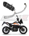 KTM 390 Adventure 2020 - 2021 EXHAUST Full System Muffler Auspuff Sportauspuff Silencer Echappement Silencieux Scarico Scarichi Escape Collector Manifold Wydech Tłumik HP1 BLACK DOMINATOR x