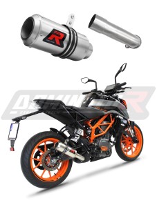 KTM 390 Duke 2021 - 2023 Schalldämpfer Auspuff GP + dB killer medium