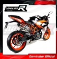 RC 390 HI LEVEL EXHAUST KTM Muffler Auspuff Sportauspuff Silencer Echappement Silencieux Scarico Scarichi Escape Wydech Tłumik Carbon Tip HP3 2017 - 2018 Dominator 2