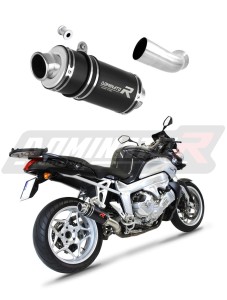 BMW K1200R 2005 - 2009 Schalldämpfer Auspuff GP1 BLACK + dB killer medium