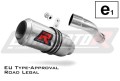 wydech tłumik DOMINATOR Homologowany GP pasujący do motocykla CBR 600 F 2011 - 2015 2