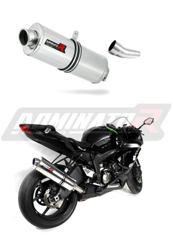 Auspuff Schalldämpfer DOMINATOR OV passend für Kawasaki ZX6R 636 2009  2024 6