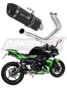 Kawasaki NINJA 650 2017 - 2022 Auspuffanlagen Schalldämpfer HP1 BLACK + dB killer medium