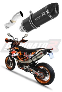 KTM 690 SMC R 2012 - 2017 Schalldämpfer Auspuff HP1 BLACK + dB killer medium