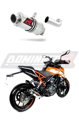 Auspuff Schalldämpfer DOMINATOR GP1 passend für KTM 250 Duke 2017  2020 3