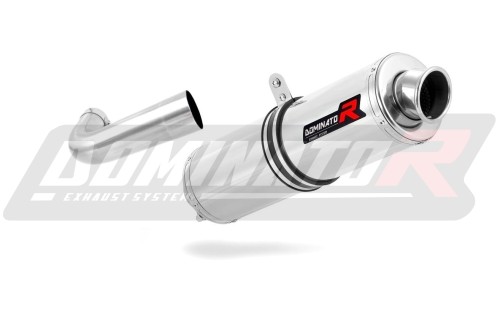 Auspuff Schalldämpfer DOMINATOR rund passend für Moto Guzzi BREVA 1200  3