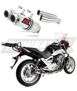 Moto Guzzi BREVA ie 750 2003 - 2009 Schalldämpfer Auspuff GP1 + dB killer medium