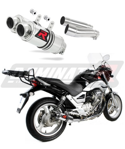 Auspuff Schalldämpfer DOMINATOR GP1 passend für Moto Guzzi BREVA ie 750 2003  2009 5