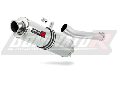 Auspuff Schalldämpfer DOMINATOR rund passend für MuZ MZ SKORPION 660 1994  2003 4
