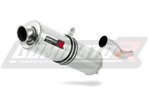 exhaust muffler DOMINATOR ROUND fits to Piaggio X9 125 2000  2009 3
