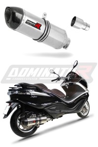 Piaggio X10 125 2012 - 2016 Schalldämpfer Auspuff HP1 + dB killer medium