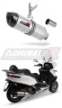 Auspuff Schalldämpfer DOMINATOR HP1 passend für Piaggio MP3 500 2008  2022 5