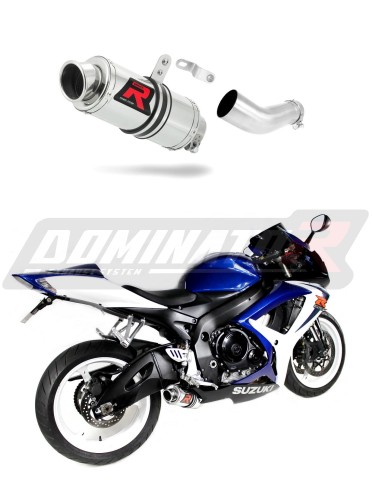 exhaust muffler DOMINATOR GP1 fits to Suzuki GSXR 600 K6 K7 2006  2007 6