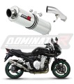 SUZUKI GSF 1250 BANDIT 2007 - 2016 EXHAUST Silencer Muffler Auspuff Sportauspuff Silencer Echappement Silencieux Scarico Scarichi  Marmitta Escape Wydech Tłumik ST DOMINATOR EXHAUST SYSTEM x