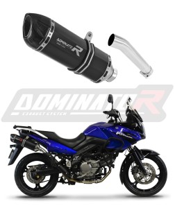 Suzuki DL 650 V-Strom 2004 - 2006 Schalldämpfer Auspuff HP1 BLACK + dB killer medium