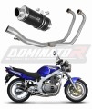 komplette Auspuffanlage mit Schalldämpfer DOMINATOR Full System GP1 schwarz passend für Suzuki GS 500E 1989  2009 7