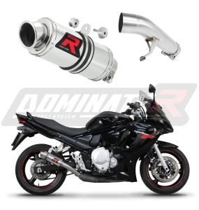 Suzuki GSXF 650 2007 - 2016 Schalldämpfer Auspuff GP1 + dB killer medium