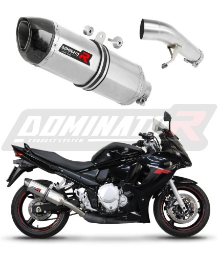 Auspuff Schalldämpfer DOMINATOR HP1 passend für Suzuki GSXF 650 2007  2016 6