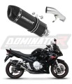 Auspuff Schalldämpfer DOMINATOR HP1 schwarz passend für Suzuki GSXF 650 2007  2016 6