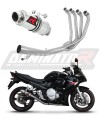 komplette Auspuffanlage mit Schalldämpfer DOMINATOR Full System GP1 passend für Suzuki GSXF 650 2007  2016 7
