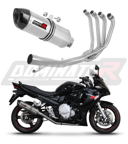 komplette Auspuffanlage mit Schalldämpfer DOMINATOR Full System HP1 passend für Suzuki GSXF 650 2007  2016 7