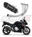 komplette Auspuffanlage mit Schalldämpfer DOMINATOR Full System HP1 schwarz passend für Suzuki GSXF 650 2007  2016 7