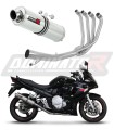komplette Auspuffanlage mit Schalldämpfer DOMINATOR Full System rund passend für Suzuki GSXF 650 2007  2016 7