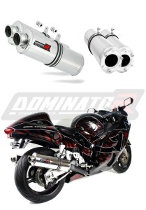 Suzuki GSXR 1300 Hayabusa 1999 - 2007 Schalldämpfer Auspuff OV + dB killer medium
